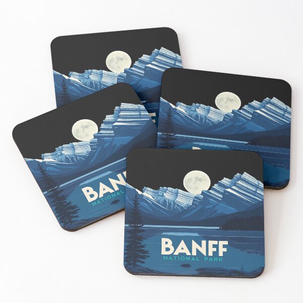 Item preview, Banff National Park Forest to Summit Route Across Mountain Landscapes designed and sold by Simsimah26Parks.