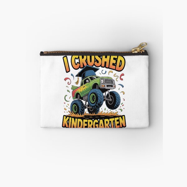 Item preview, Graduation Kindergarten Monster Truck Boys I Crushed Grad designed and sold by NicolaMail.