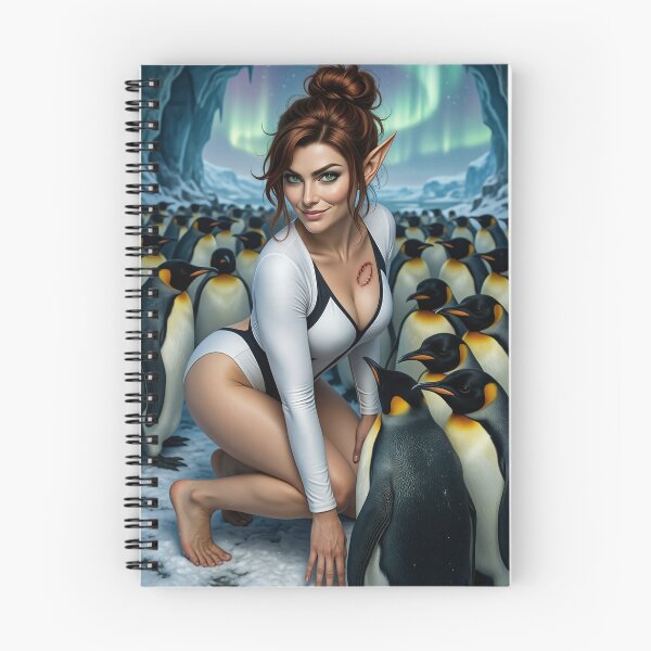 Item preview, Fortana Among Emperorpenguins designed and sold by CathryneDelamort.