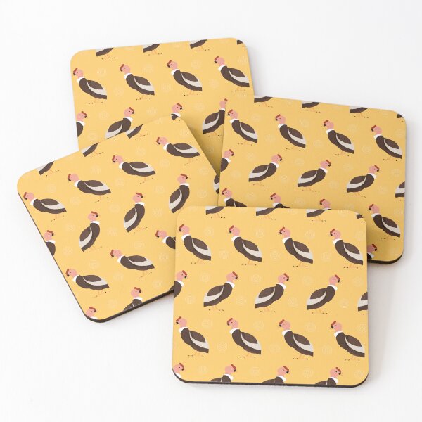 Item preview, Andean condors on yellow designed and sold by reneesillus.