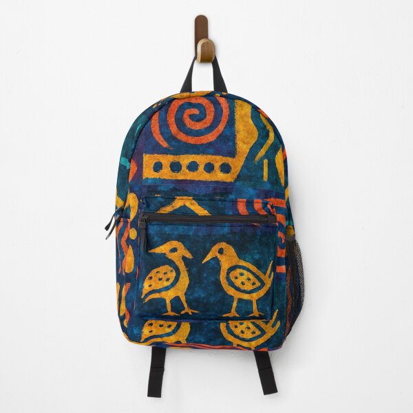 Item preview, Primitive Symbol Pattern – Tribal Folk Art in Bold Colors designed and sold by myforestfog.