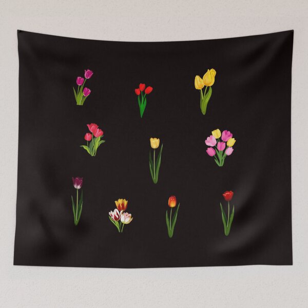 Item preview, Mixed Color Tulip Flowers designed and sold by dhymvhbli87.