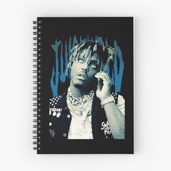 Item preview, Juice WRLD Vintage Blue Portrait designed and sold by packagebulgaria.