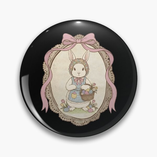 Item preview, Floral Coquette Spring Easter Rabbit designed and sold by Michaellan.