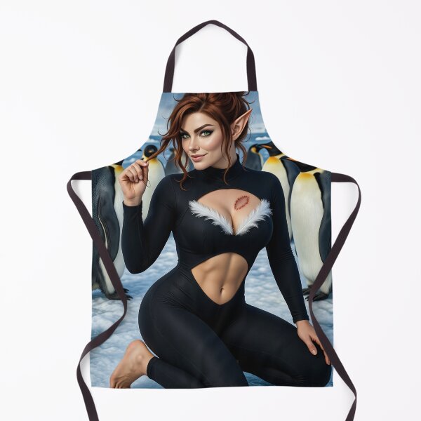 Item preview, Fortana Elf Black Suit Emperorpenguins designed and sold by CathryneDelamort.