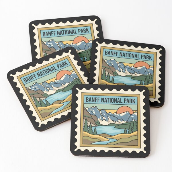 Item preview, Banff National Park Northern Light Summit Trail Across Open Mountain Slopes designed and sold by Simsimah26Parks.
