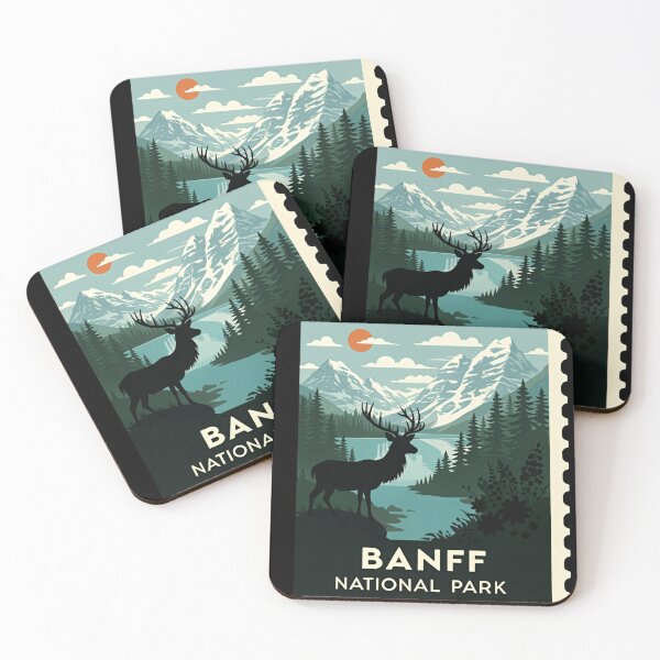Item preview, Banff National Park Glacier View Valley Walk Beneath Cold Alpine Air designed and sold by Simsimah26Parks.