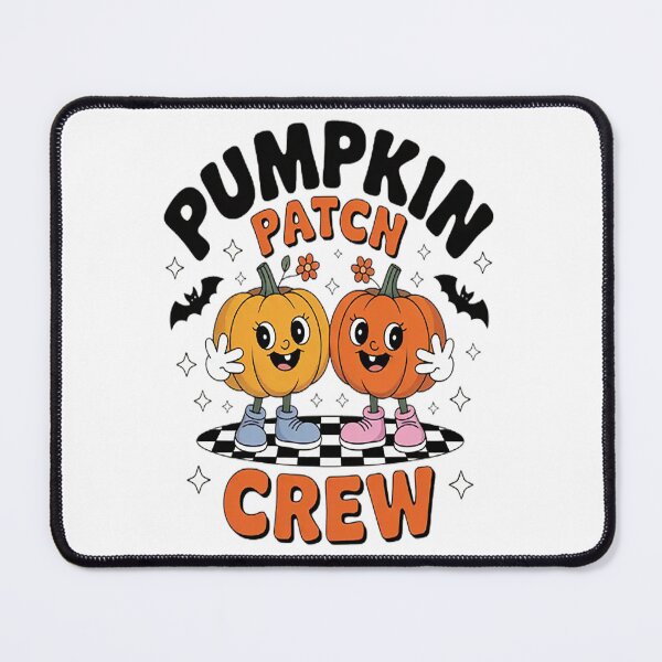 Item preview, Groovy Pumpkin Patch Crew Squad Thanksgiving Halloween designed and sold by NicolaMail.