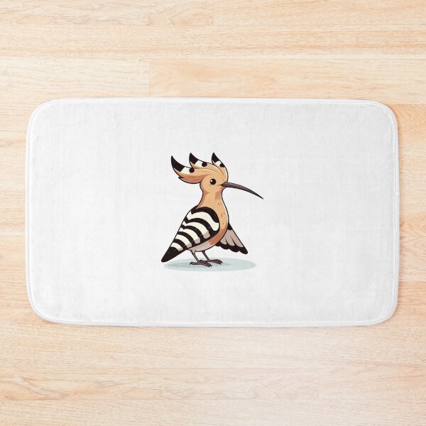 Item preview, Chibi Hoopoe Bird with Crest and Striped Wings designed and sold by cave-canvas.