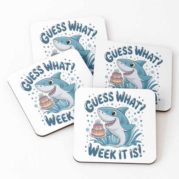 Item preview, Guess What Week It Is - Shark Lover 2025 Ocean Wildlife designed and sold by NicolaMail.