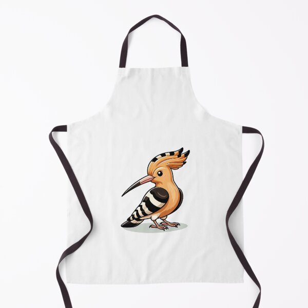 Item preview, Cute Profile of a Hoopoe Bird with Feathered Crest and Long Beak designed and sold by cave-canvas.