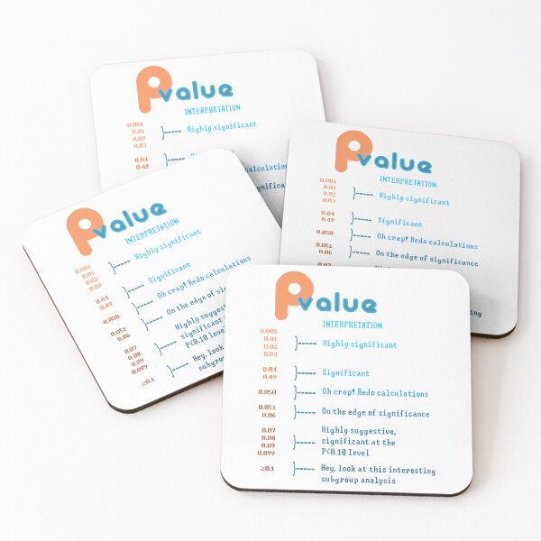 Item preview, P Value Data Science designed and sold by dhymvhbli87.