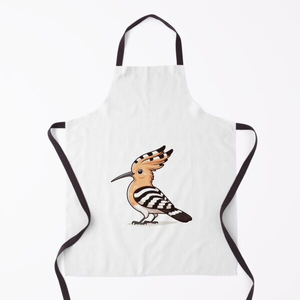 Item preview, Profile of a Hoopoe Bird with Crest and Striped Wings designed and sold by cave-canvas.