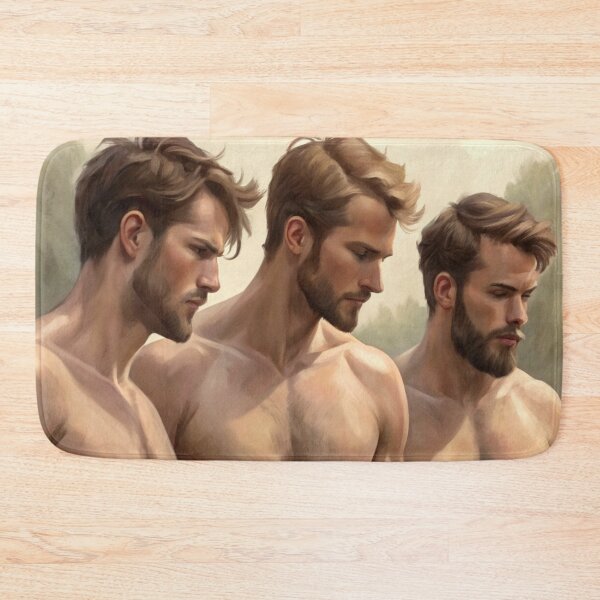 Item preview, Baroque Male Trio designed and sold by gayishdesign.