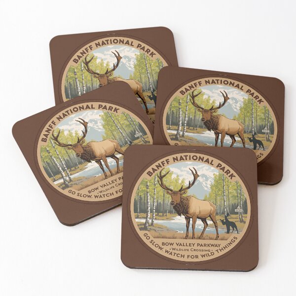 Item preview, Banff National Park Alpine Stillness Route Through Remote Mountain Land designed and sold by Simsimah26Parks.