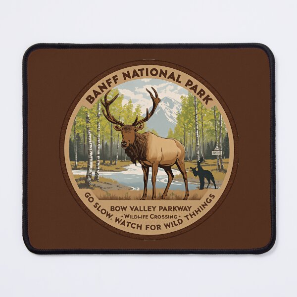 Item preview, Banff National Park Alpine Stillness Route Through Remote Mountain Land designed and sold by Simsimah26Parks.
