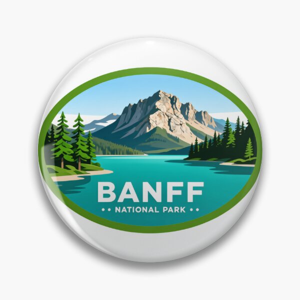Item preview, Banff National Park Cold Air Passage Beneath Towering Alpine Peaks designed and sold by Simsimah26Parks.