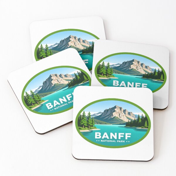 Item preview, Banff National Park Cold Air Passage Beneath Towering Alpine Peaks designed and sold by Simsimah26Parks.