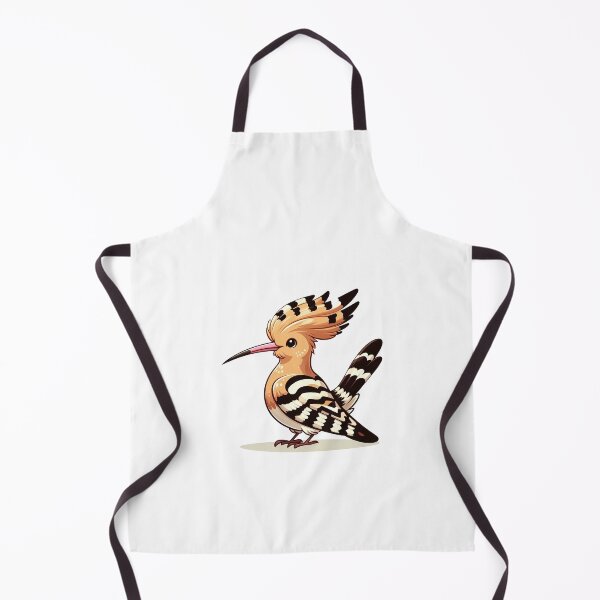 Item preview, Standing Hoopoe Bird with Crest and Striped Plumage designed and sold by cave-canvas.