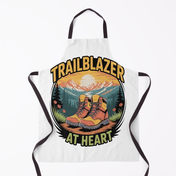 Item preview, Trailblazer At Heart Hiking - Camping - Outdoor Adventures designed and sold by TheRetroStyle.