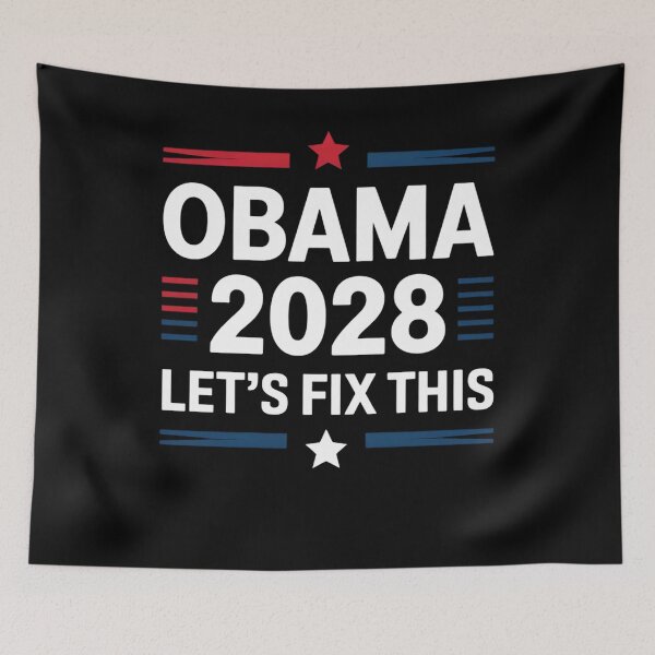 Item preview, Obama 2028 Let’s Fix This Patriotic Political Revival designed and sold by Souck12.