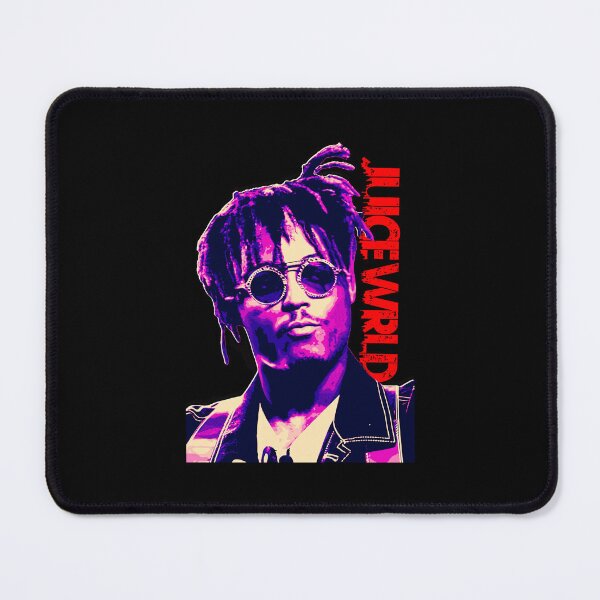 Item preview, Juice WRLD Rapper Neon Portrait designed and sold by packagebulgaria.