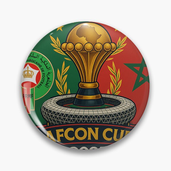 Item preview, Afcon 2025 Morocco  Atlas Lions Football  designed and sold by AyeshStore.