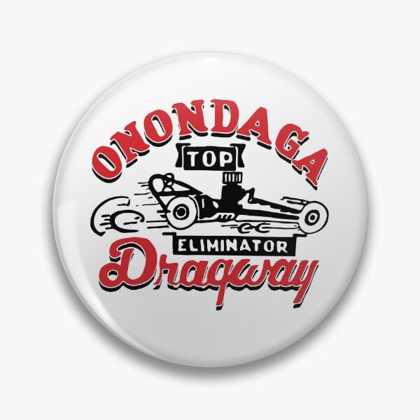 Item preview, Vintage Onondaga Dragway Top eliminator emblem designed and sold by retropetrol.