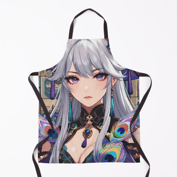 Item preview, Yao Guang - Peacock Empress from Honkai: Star Rail - Celestial Fantasy Sovereign Portrait designed and sold by AiDigitalSanctum.
