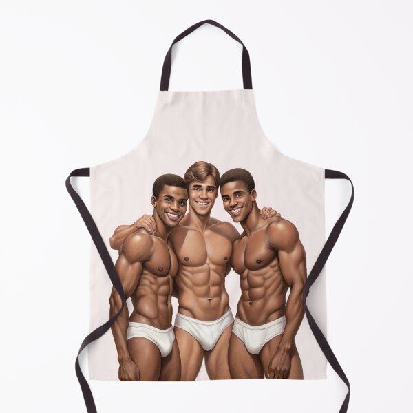 Item preview, An Embrace of Joyful Male Unity designed and sold by gayishdesign.