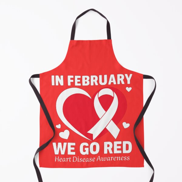 Item preview, Go Red in February – Heart Disease Awareness Design designed and sold by Mjshow96.