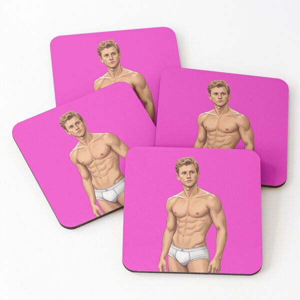 Item preview, Solo Study in Mid-Century Vintage Pin-Up Guy designed and sold by gayishdesign.