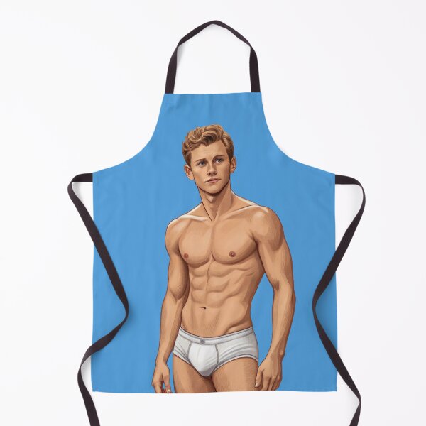 Item preview, Solo Study in Mid-Century Vintage Pin-Up Guy designed and sold by gayishdesign.
