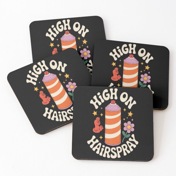 Item preview, High On Hairspray Hair Salon Hairdresser Hairstylist designed and sold by LacostCarl.