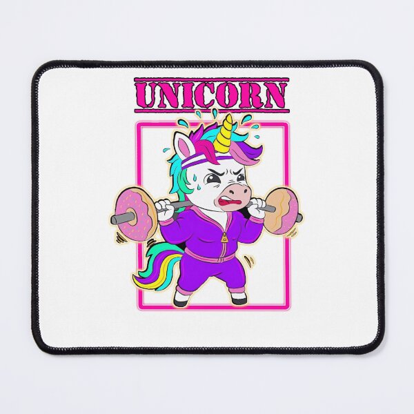 Item preview, Funny Unicorn gym designed and sold by DigitalArtTK.