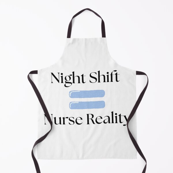 Item preview, Night Shift Nurse Reality Quote designed and sold by Common Mood.