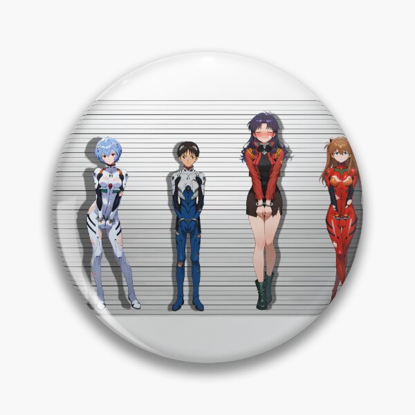 Item preview, Evengalion Getting Arrested Funny Meme Anime Video Game designed and sold by LaughingMan132.