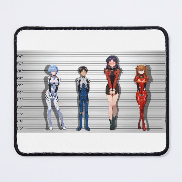 Item preview, Evengalion Getting Arrested Funny Meme Anime Video Game designed and sold by LaughingMan132.