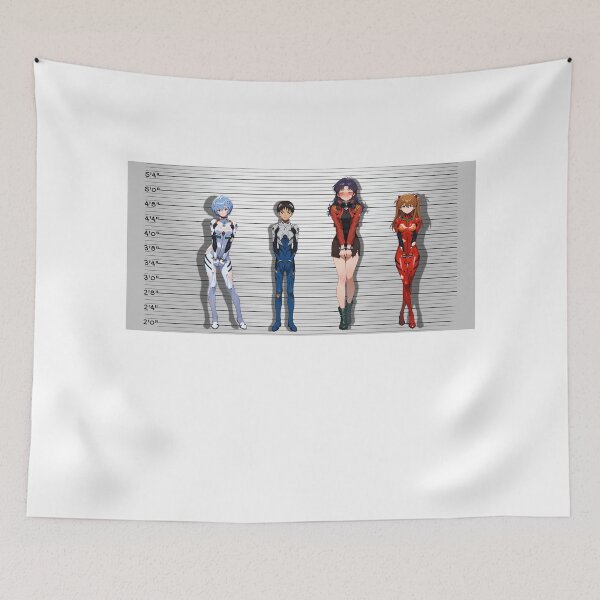 Item preview, Evengalion Getting Arrested Funny Meme Anime Video Game designed and sold by LaughingMan132.