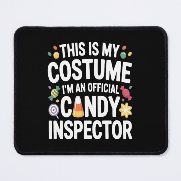 Item preview, This Is My Costume I'm an Official Candy Inspector Halloween designed and sold by SignaturalGen.