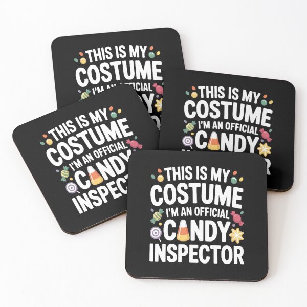 Item preview, This Is My Costume I'm an Official Candy Inspector Halloween designed and sold by SignaturalGen.
