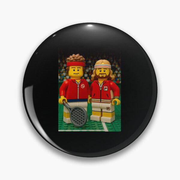 Item preview, Building Blocks The Greatest Rivalry 1981 Wimbledon Showdown designed and sold by AndiAlbar.