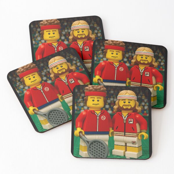 Item preview, Building Blocks The Greatest Rivalry 1981 Wimbledon Showdown designed and sold by AndiAlbar.