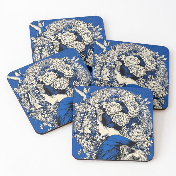 Item preview, geisha in blu designed and sold by Valen24.