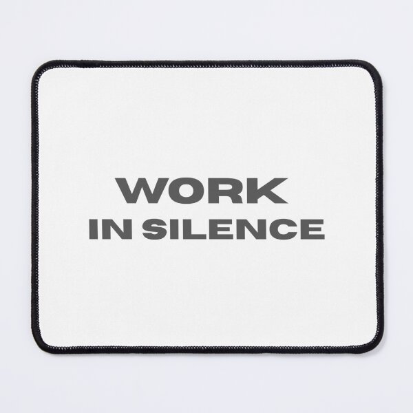 Item preview, Work In Silence – Silent Progress Motivational Quote | Discipline designed and sold by IronMindStudio.