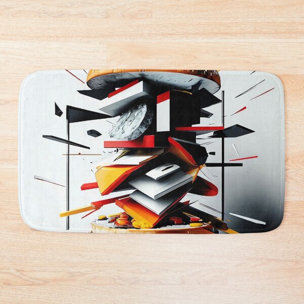 Item preview, Abstract Burger designed and sold by ONYX Pixee.