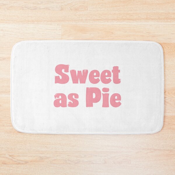 Item preview, Sweet as Pie Cute Pink Typography – Soft Aesthetic Quote Design designed and sold by ULTIMATE CREATIONS.