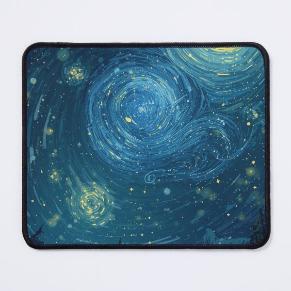 Item preview, Swirling Cosmic Sky Art — Starry Night Galaxy Print (Many Products Available) designed and sold by Kayshies8120.