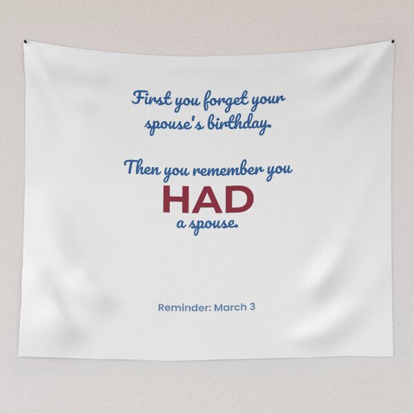 Item preview, Spouse Joke – March 3 designed and sold by ariksworld.