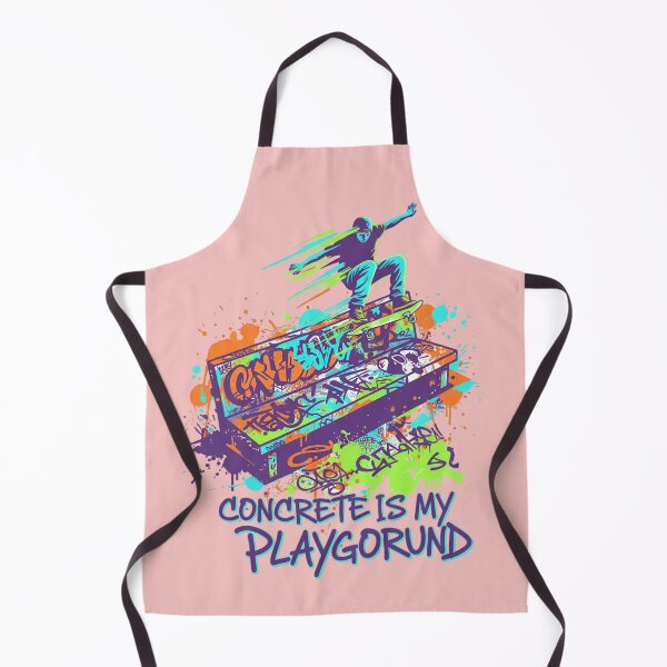 Item preview, Concrete Is My Playground | Urban Skateboard Art designed and sold by Maximilianos.